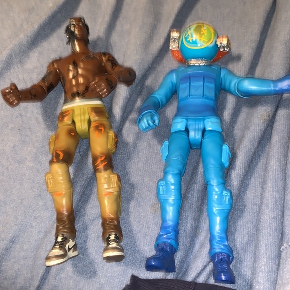 Travis Scott x Fortnite Action Figure Set Bundle rare limited edition - Picture 13 of 15